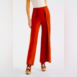 Sachin and Babi Nadaya Pants in Ruby Red, 14